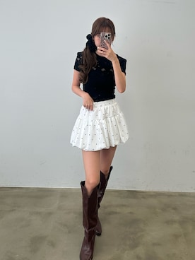 「HEIREN（ヘイレーン）のアイテム」を使った、きよさん（レディース・162cm）の春コーディネート