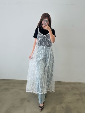「HEIREN（ヘイレーン）のアイテム」を使った、きよさん（レディース・162cm）の春コーディネート