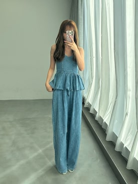 きよさん（レディース・162cm）の夏コーディネート