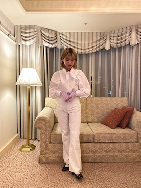 「アイテム（手袋）」を使った、kurumiさん（レディース・158cm）の秋コーディネート