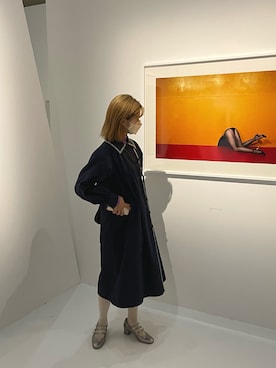 「Yves Saint Laurent（イヴサンローラン）のアイテム」を使った、kurumiさん（レディース・158cm）の秋コーディネート