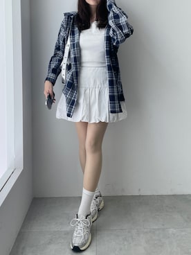 「WEGO（ウィゴー）のアイテム」を使った、Junoさん（骨格ウェーブ・レディース・162cm）の春コーディネート