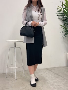 「OLUPIC（オルピック）のアイテム」を使った、Junoさん（レディース・162cm）の夏コーディネート