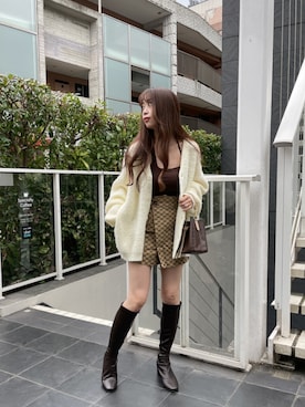 「OLUPIC（オルピック）のアイテム」を使った、Junoさん（レディース・162cm）の夏コーディネート