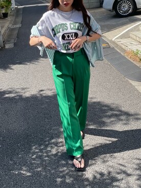 Junoさん（レディース・162cm）の夏コーディネート