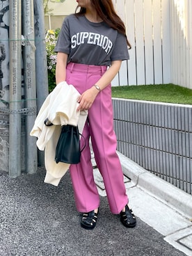 Junoさん(レディース・162cm)の春コーディネート