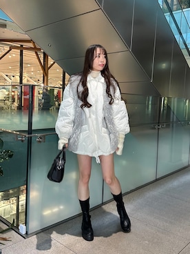 「WEGO（ウィゴー）のアイテム（ブルゾン）」を使った、Junoさん（レディース・162cm）の秋コーディネート