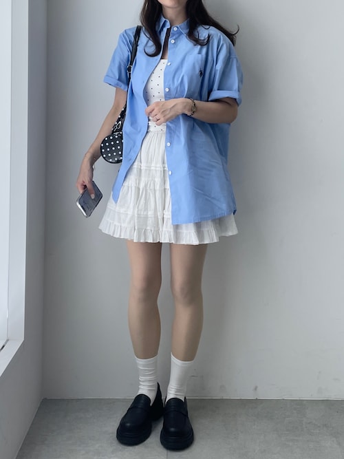 WEGO キャミソール WEGO/ドット柄カップ付きキャミソール