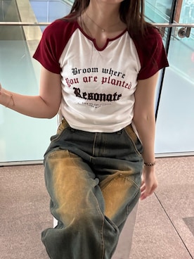 「WEGO（ウィゴー）のアイテム」を使った、Junoさん（レディース・162cm）の夏コーディネート