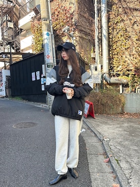 Junoさん（レディース・162cm）の冬コーディネート