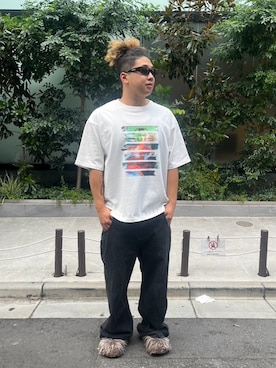 「A4A（エーフォーエー）のアイテム」を使った、星川徹聖さん（メンズ・176cm）の秋コーディネート