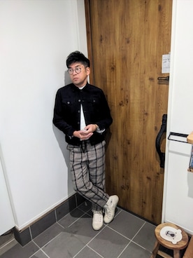 「アイテム（その他アウター）」を使った、☆taku☆さん（メンズ・172cm）の秋コーディネート