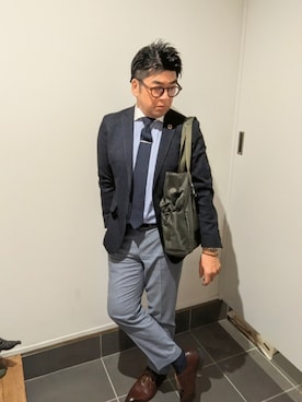 「PRADA（プラダ）のアイテム」を使った、☆ｔａｋｕ☆さん（メンズ・172cm）の春コーディネート