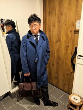 「THE SUIT COMPANY（ザ・スーツカンパニー）のアイテム（スーツジャケット）」を使った、☆taku☆さん（メンズ・172cm）の秋コーディネート