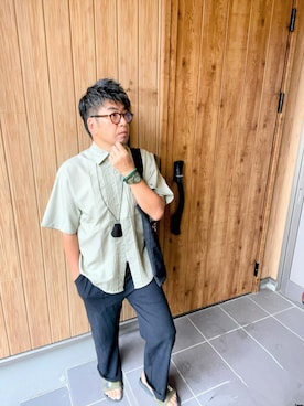 「no brand（ノーブランド）のアイテム」を使った、☆ｔａｋｕ☆さん（メンズ・172cm）の秋コーディネート