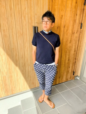 「no brand（ノーブランド）のアイテム」を使った、☆ｔａｋｕ☆さん（メンズ・172cm）の秋コーディネート
