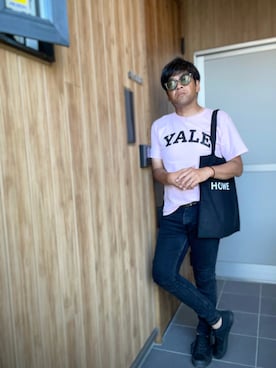 「RAGEBLUE（レイジブルー）のアイテム」を使った、☆ｔａｋｕ☆さん（メンズ・172cm）の夏コーディネート