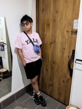 「アイテム（トップス）」を使った、☆taku☆さん（メンズ・172cm・50代）の夏コーディネート