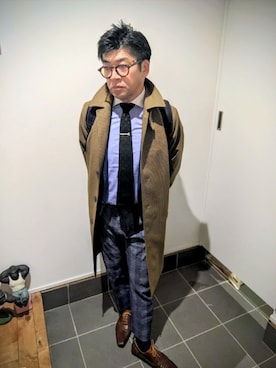 「お仕事スタイル」｜☆ｔａｋｕ☆さん（メンズ・172cm）の春コーディネート