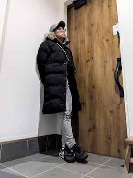 「アイテム（帽子）」を使った、☆ｔａｋｕ☆さん（メンズ・172cm・50代）の冬コーディネート