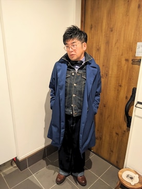 「アイテム（トートバッグ）」を使った、☆ｔａｋｕ☆さん（メンズ・172cm）の冬コーディネート