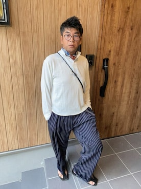 「no brand（ノーブランド）のアイテム（アクセサリー）」を使った、☆ｔａｋｕ☆さん（メンズ・172cm）の秋コーディネート