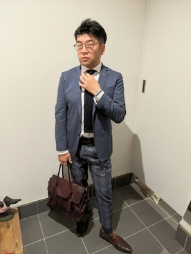 「アイテム（カフリンクス）」を使った、☆ｔａｋｕ☆さん（メンズ・172cm）の春コーディネート