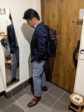 「アイテム（フォーマルスーツ/小物）」を使った、☆taku☆さん（メンズ・172cm）の秋コーディネート