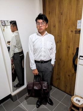 「アイテム（ドレスシューズ）」を使った、☆taku☆さん（メンズ・172cm・50代）の夏コーディネート