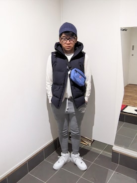 「アイテム（バッグ）」を使った、☆taku☆さん（メンズ・172cm・50代）の秋コーディネート
