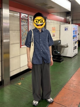 「Steven Alan（スティーブンアラン）のアイテム」を使った、ぴさん（メンズ・175cm）の夏コーディネート