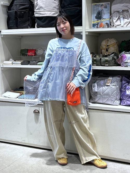 セール】ダットルーズプリントロングTシャツ（Tシャツ
