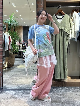 h0peeekoさん(レディース・151cm)の夏コーディネート