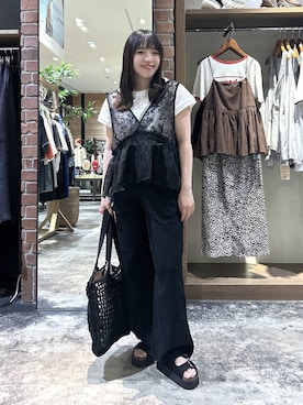 h0peeekoさん（レディース・151cm）の春コーディネート