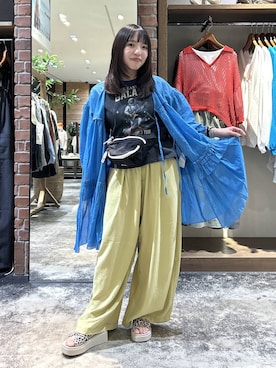 「リラックス」｜h0peeekoさん（レディース・151cm）の春コーディネート