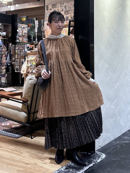 LEONARD チュニックワンピース 美品】LEONARD チュニック ワンピース 40