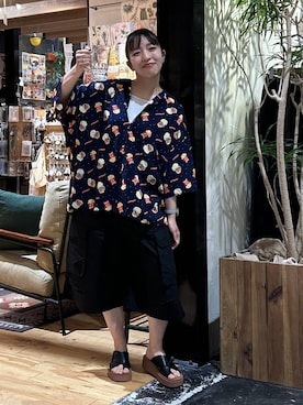 「WIGGLE WIGGLE（ウィグルウィグル）のアイテム」を使った、h0peeekoさん（レディース・151cm）の夏コーディネート