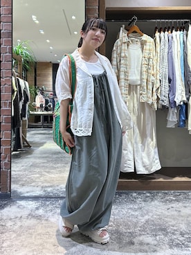「LAKOLE（ラコレ）のアイテム」を使った、h0peeekoさん（レディース・151cm）の夏コーディネート