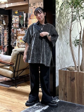 「アイテム（チャーム）」を使った、h0peeekoさん（レディース・151cm）の夏コーディネート
