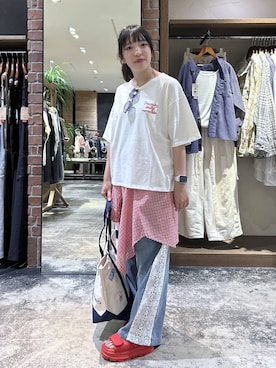 h0peeekoさん(レディース・151cm)の夏コーディネート