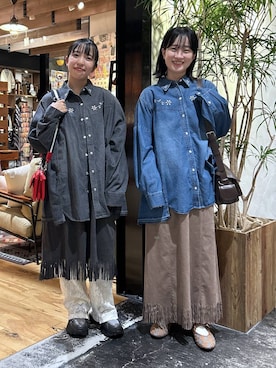 「niko and...（ニコアンド）のボリュームソールスニーカー（スニーカー）」を使った、h0peeekoさん（レディース・151cm）の夏コーディネート