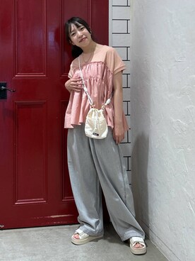 h0peeekoさん（レディース・152cm）の夏コーディネート