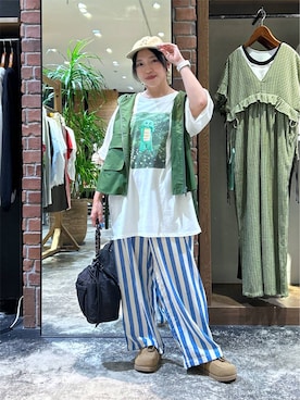h0peeekoさん(レディース・151cm)の夏コーディネート