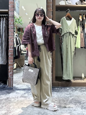 h0peeekoさん（レディース・151cm）の春コーディネート