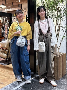 「アイテム（デジタル腕時計）」を使った、h0peeekoさん（レディース・151cm）の夏コーディネート