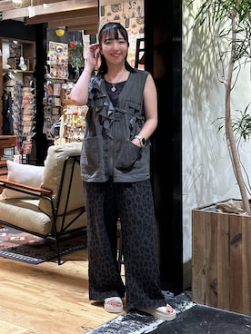 「アイテム（腕時計）」を使った、h0peeekoさん（レディース・151cm）の夏コーディネート