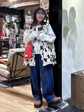 「デート/ロマンティック」｜「アイテム（その他シューズ）」を使った、h0peeekoさん（レディース・151cm）の秋コーディネート