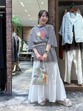 h0peeekoさん（レディース・151cm）の夏コーディネート