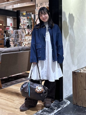 h0peeekoさん（レディース・151cm）の冬コーディネート