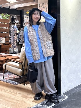 「アイテム（ドレスシューズ）」を使った、h0peeekoさん（レディース・151cm）の秋コーディネート
